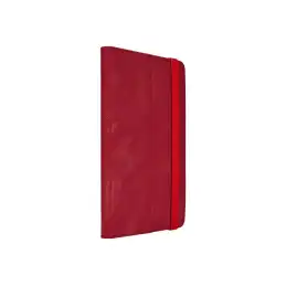 Case Logic SureFit Folio - Étui à rabat pour tablette - polyester - rouge, boxcar - 7 (CBUE1207 BOXCAR)_2